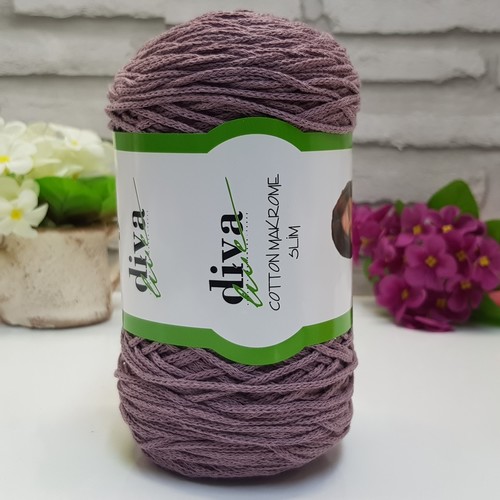 DİVA LİNE - COTTON MAKROME İNCE 1006 DRIED ROSE