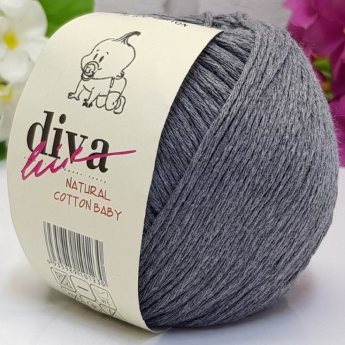 DİVA LİNE - NATURAL COTTON BABY 194 MID. GREY