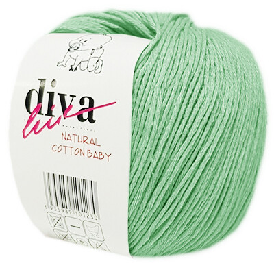 DİVA LİNE - NATURAL COTTON BABY 487 WATER GREEN